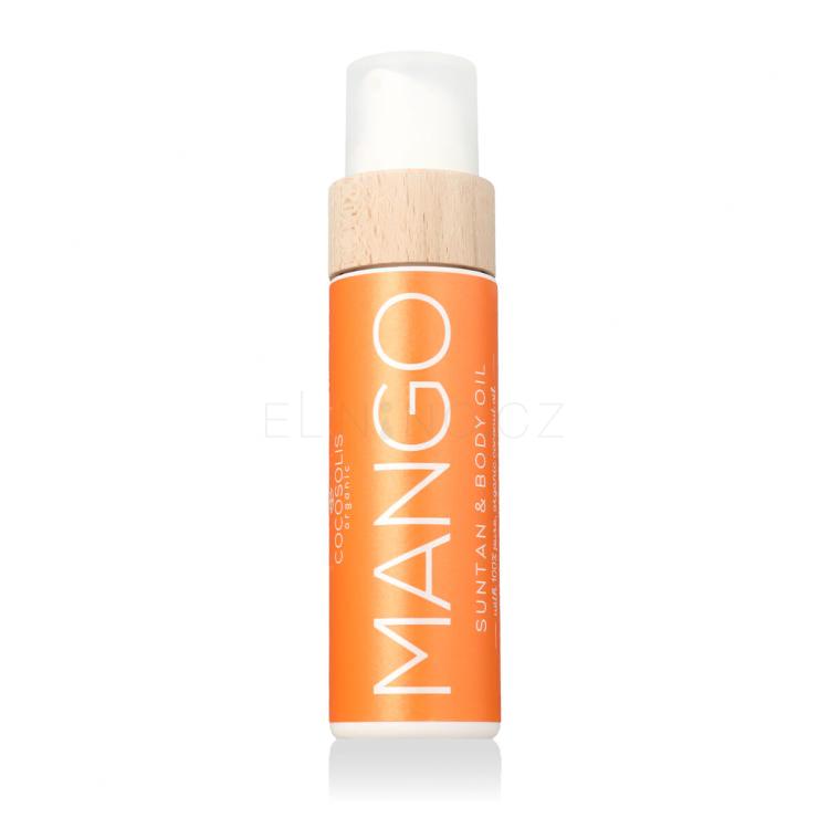 COCOSOLIS Suntan &amp; Body Oil Mango Opalovací přípravek na tělo pro ženy 110 ml