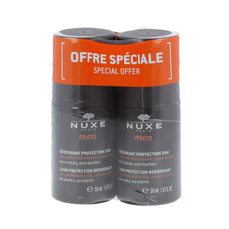 NUXE Men 24HR Protection Deodorant Deodorant pro muže 2x50 ml