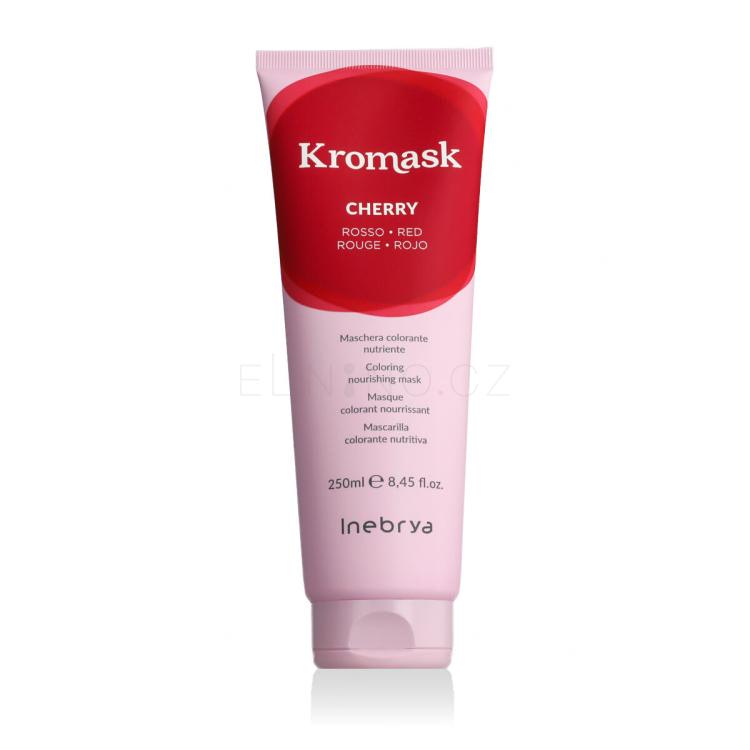 Inebrya Kromask Coloring Nourishing Mask Barva na vlasy 250 ml Odstín Cherry