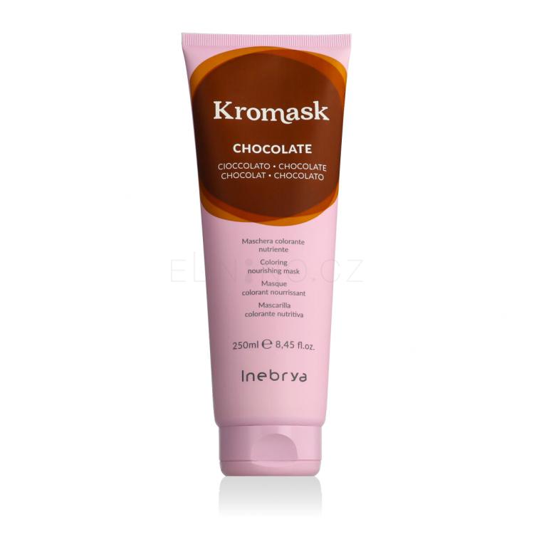 Inebrya Kromask Coloring Nourishing Mask Barva na vlasy 250 ml Odstín Chocolate
