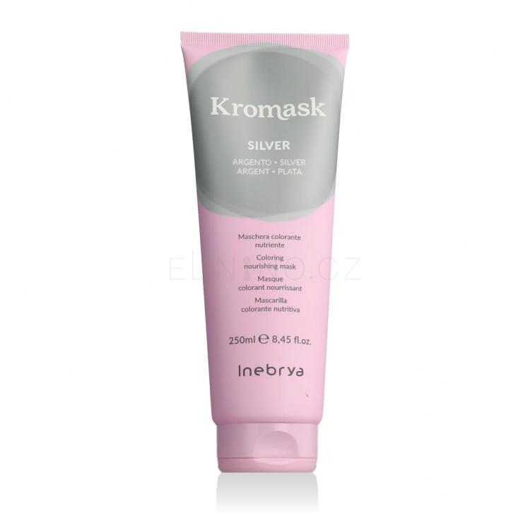 Inebrya Kromask Coloring Nourishing Mask Barva na vlasy 250 ml Odstín Silver