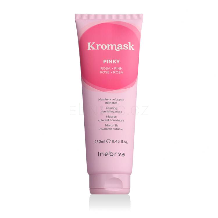 Inebrya Kromask Coloring Nourishing Mask Barva na vlasy 250 ml Odstín Pinky
