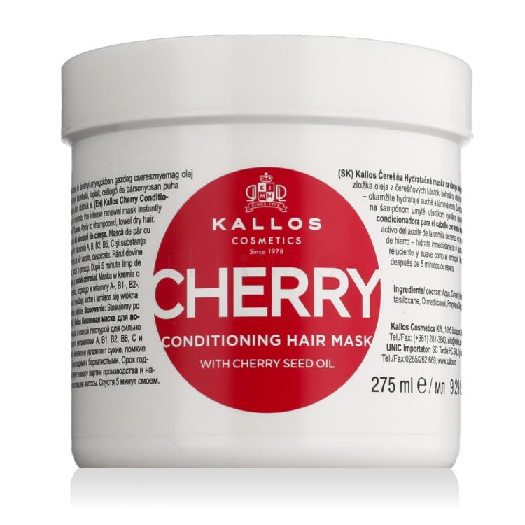 Kallos Cosmetics Cherry Maska na vlasy pro ženy 275 ml