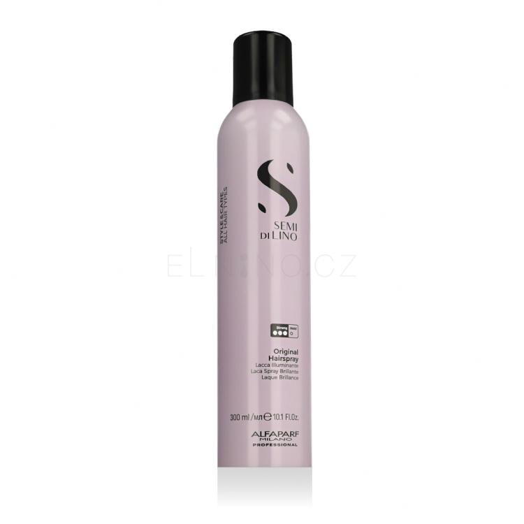 ALFAPARF MILANO Semi Di Lino Style &amp; Care Original Hairspray Lak na vlasy pro ženy 300 ml