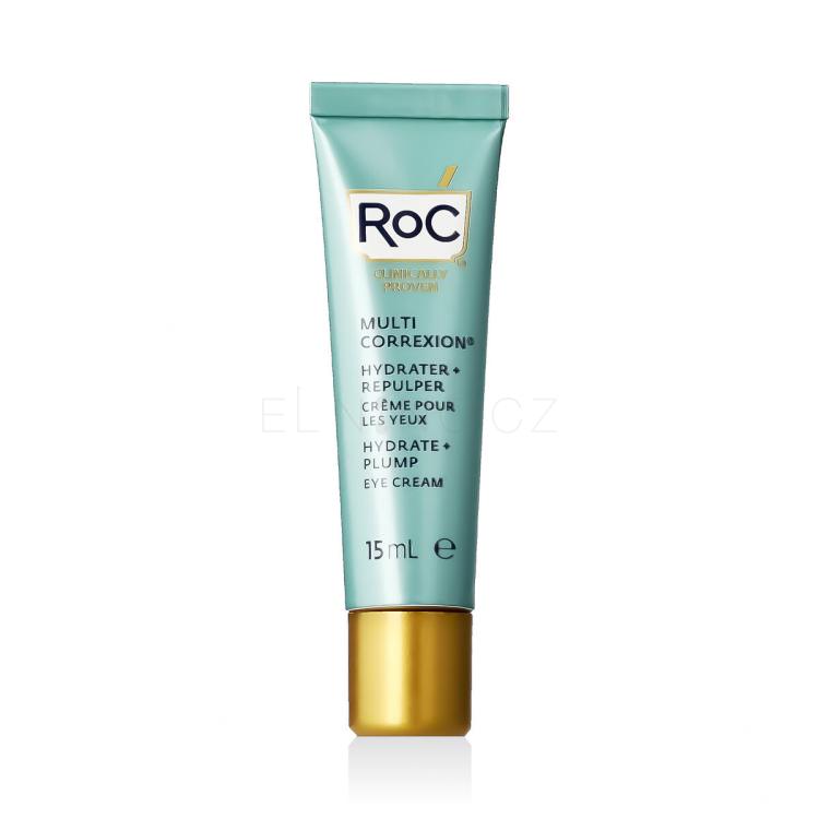 RoC Multi Correxion Hydrate + Plump Eye Cream Oční krém pro ženy 15 ml