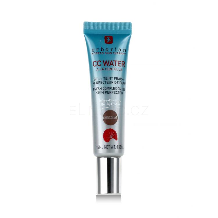 Erborian CC Water Fresh Complexion Gel Skin Perfector CC krém pro ženy 15 ml Odstín Chocolat