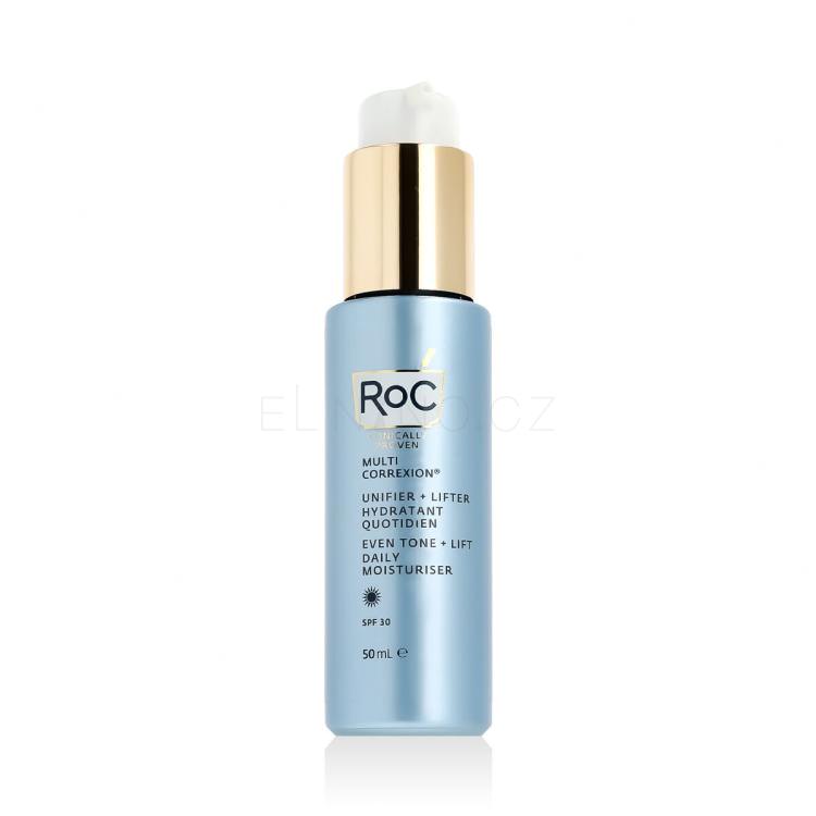 RoC Multi Correxion Even Tone + Lift Daily Moisturiser SPF30 Denní pleťový krém pro ženy 50 ml