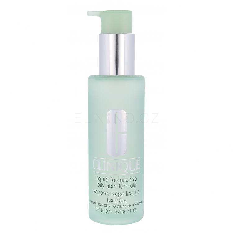 Clinique 3-Step Skin Care 1 Liquid Facial Soap Čisticí mýdlo pro ženy 200 ml