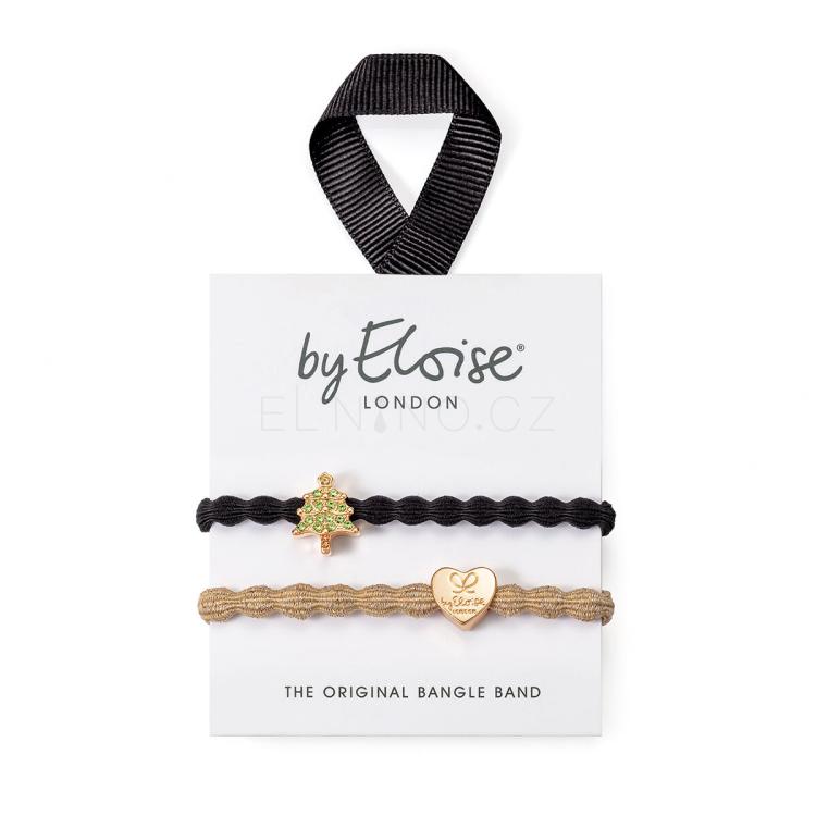 By Eloise London Set Christmas Night Gumička na vlasy pro ženy 1 ks