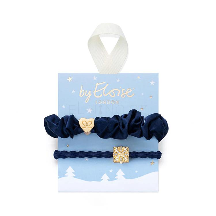By Eloise London Set Christmas Present Gumička na vlasy pro ženy 1 ks