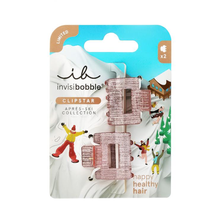 Invisibobble Clipstar Après-Ski Skřipec na vlasy pro ženy 2 ks Odstín Shimmer