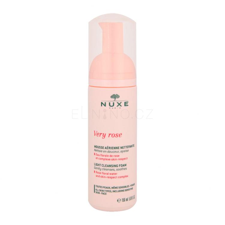 NUXE Very Rose Light Čisticí pěna pro ženy 150 ml