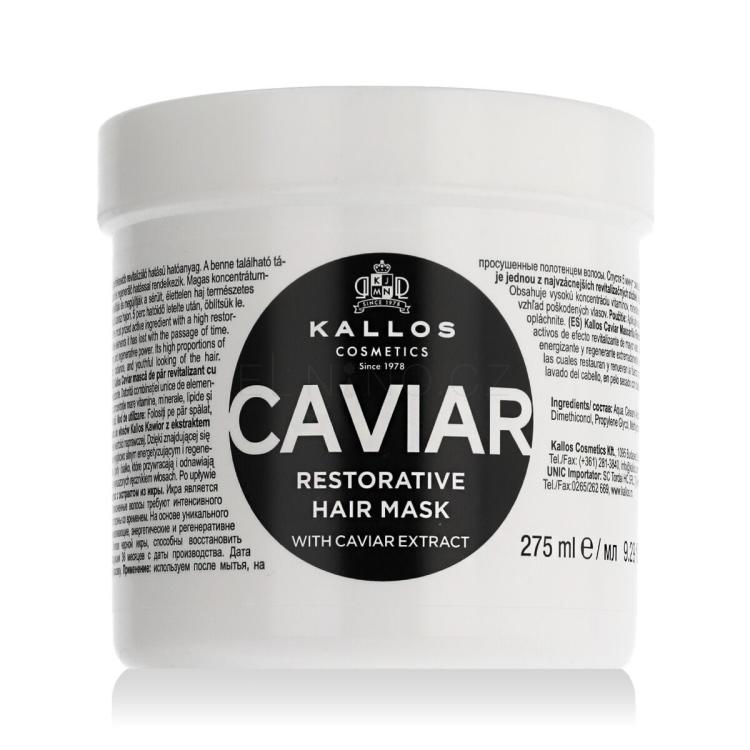 Kallos Cosmetics Caviar Restorative Hair Mask Maska na vlasy pro ženy 275 ml