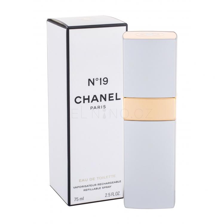 Chanel N°19 Toaletní voda pro ženy Plnitelný 75 ml