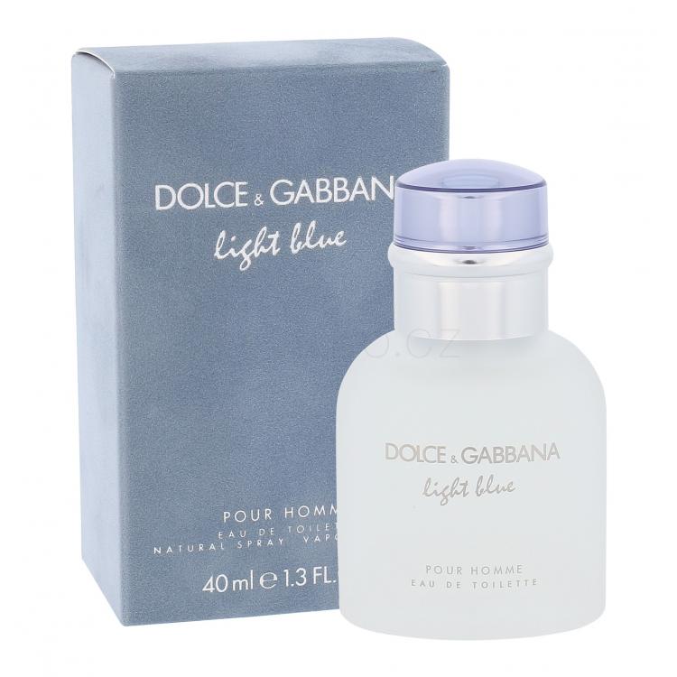 Dolce&amp;Gabbana Light Blue Toaletní voda pro muže 40 ml