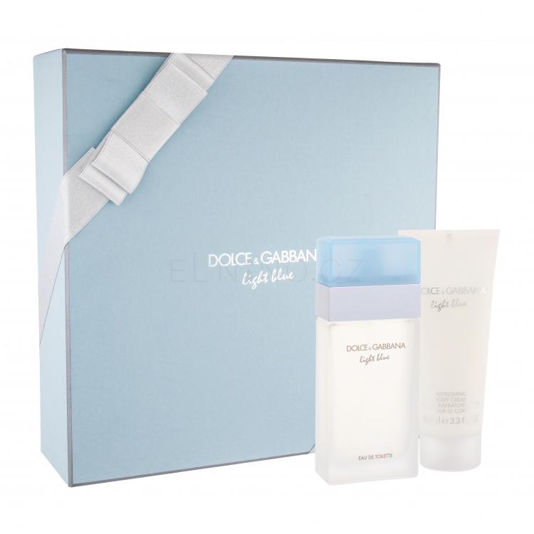 Dolce&amp;Gabbana Light Blue Dárková kazeta toaletní voda 50 ml + tělový krém 100 ml