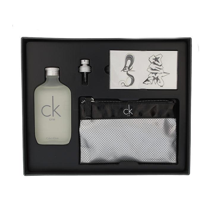 Calvin Klein CK One Dárková kazeta toaletní voda 100 ml + toaletní taška