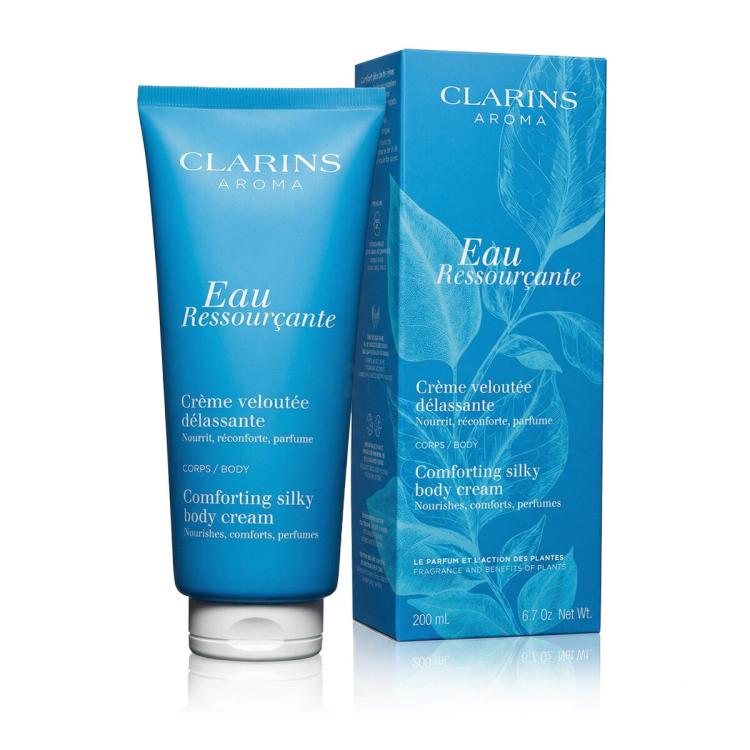 Clarins Aroma Eau Ressourçante Comforting Silky Body Cream Tělový krém pro ženy 200 ml