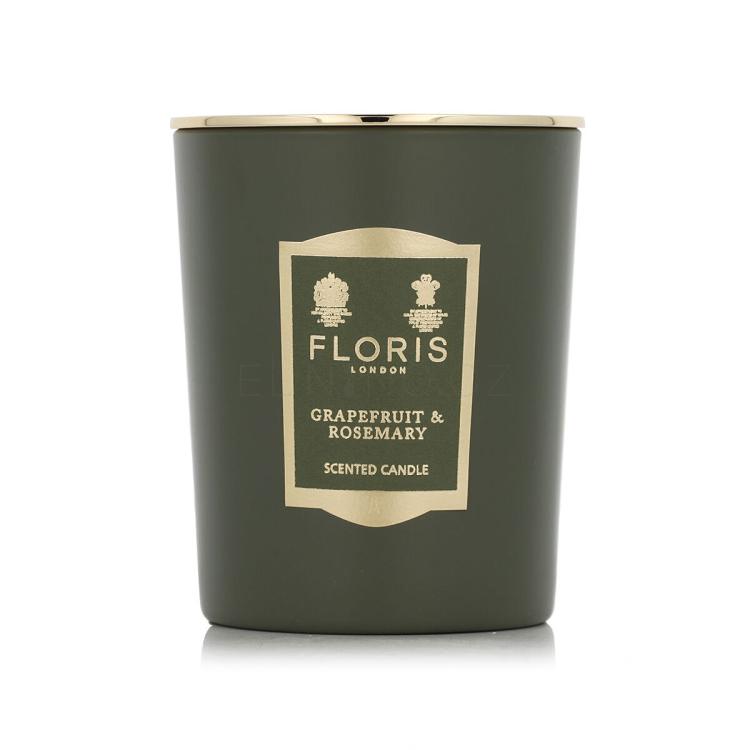 Floris Grapefruit &amp; Rosemary Vonná svíčka 175 g