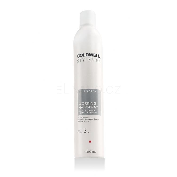 Goldwell Style Sign Hairspray Working Hairspray Lak na vlasy pro ženy 500 ml