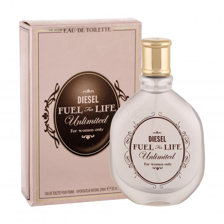 Diesel Fuel For Life Unlimited For Women Only Toaletní voda pro ženy 50 ml