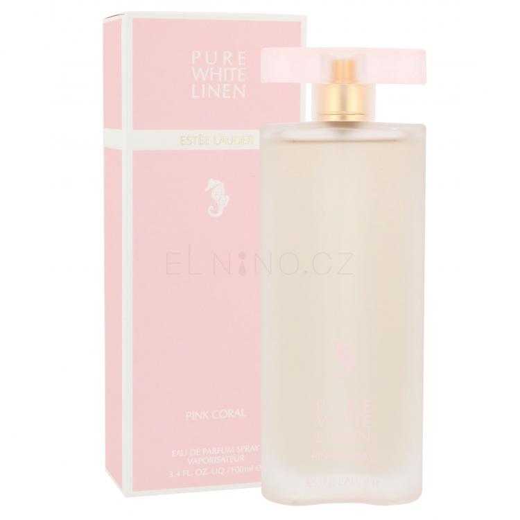 Estée Lauder Pure White Linen Pink Coral Parfémovaná voda pro ženy 100 ml