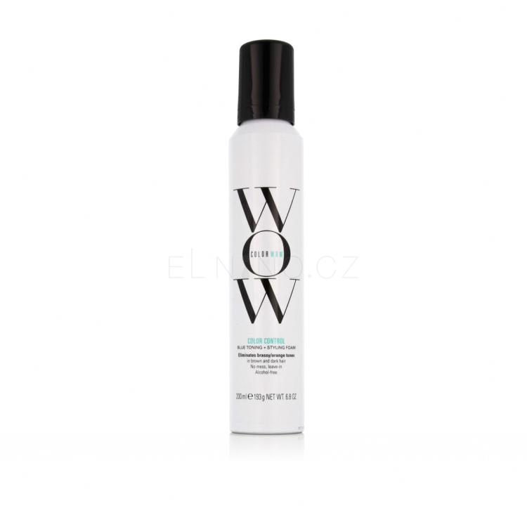 Color Wow Color Control Blue Toning + Styling Foam Barva na vlasy 200 ml