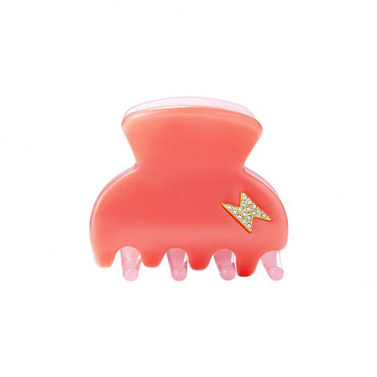 By Eloise London Small Hair Claw Bolt Spona do vlasů pro ženy 1 ks Odstín Coral Blush