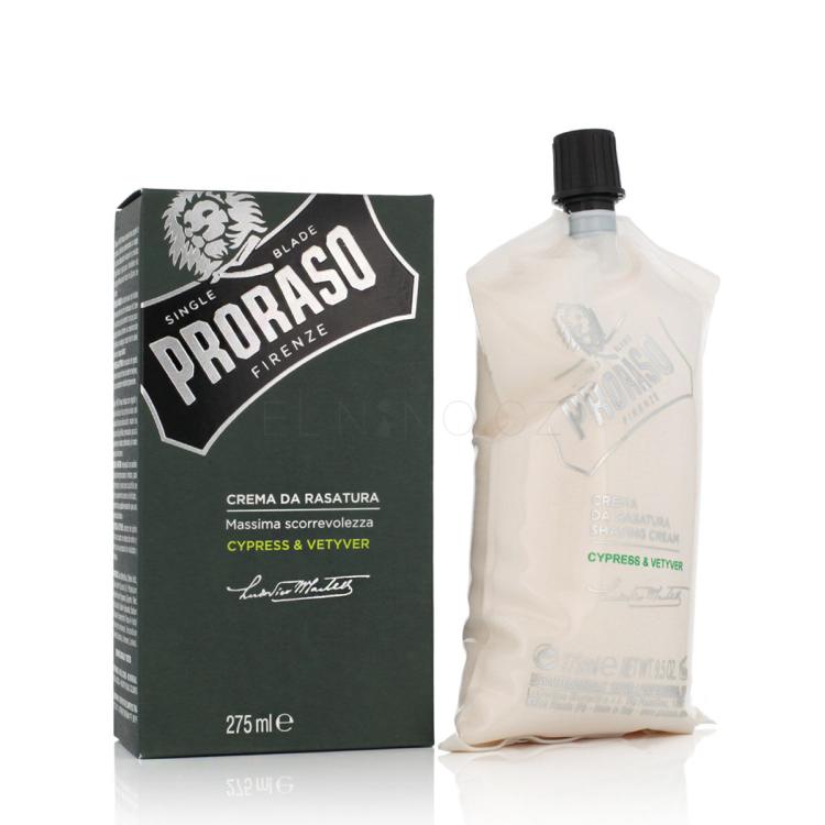 PRORASO Cypress &amp; Vetyver Shaving Cream Krém na holení pro muže 275 ml