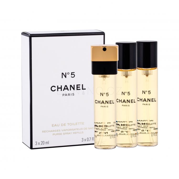 Chanel N°5 Toaletní voda pro ženy Náplň 3x20 ml
