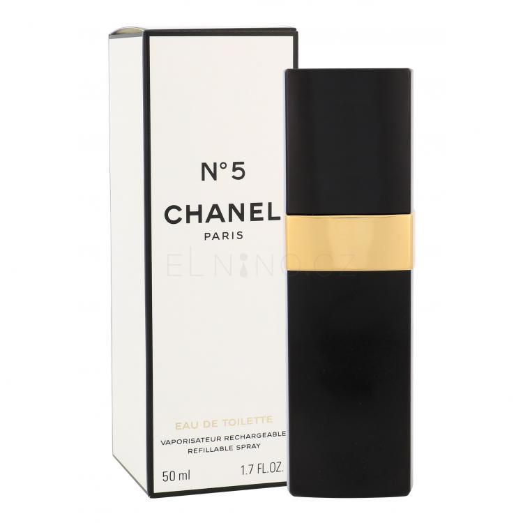 Chanel N°5 Toaletní voda pro ženy Plnitelný 50 ml