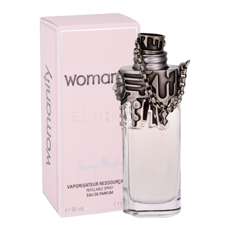 Mugler Womanity Parfémovaná voda pro ženy Plnitelný 50 ml