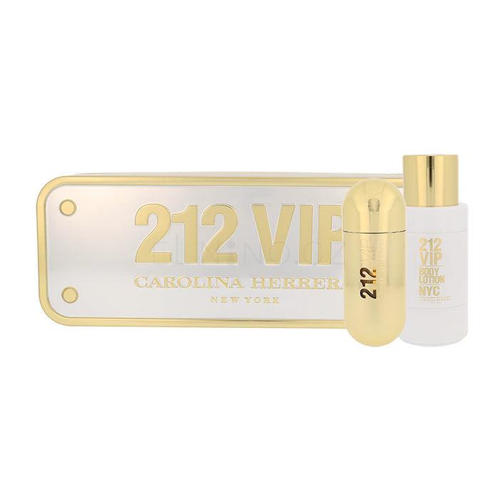 Carolina Herrera 212 VIP Dárková kazeta parfémovaná voda 80 ml + tělové mléko 200 ml