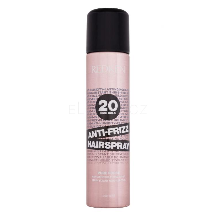 Redken Pure Force Anti-Frizz Hairspray Lak na vlasy pro ženy 250 ml