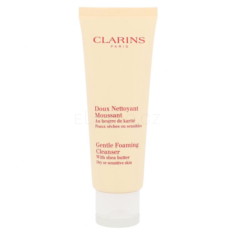 Clarins Gentle Foaming Cleanser Dry Skin Čisticí pěna pro ženy 125 ml