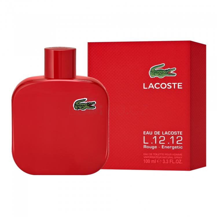 Lacoste Eau de Lacoste L.12.12 Rouge (Red) Toaletní voda pro muže 100 ml