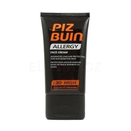 PIZ BUIN Allergy Sun Sensitive Skin Face Cream SPF30 Opalovací přípravek na obličej 40 ml poškozená krabička