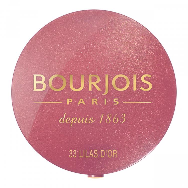 BOURJOIS Paris Little Round Pot Tvářenka pro ženy 2,5 g Odstín 33 Lilas DOr