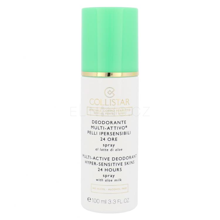 Collistar Special Perfect Body Multi-Active Deodorant Hyper-Sensitive Skins 24 Hours Deodorant pro ženy 100 ml
