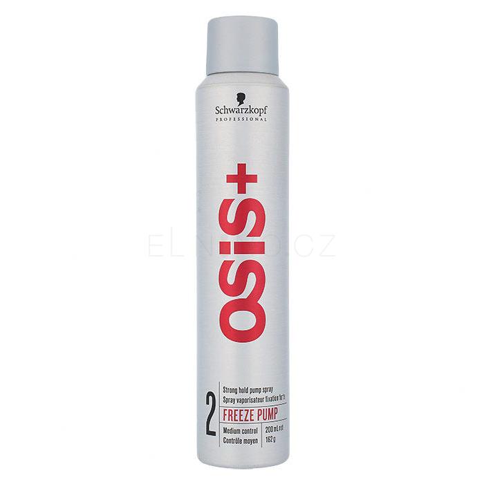 Schwarzkopf Professional Osis+ Freeze Pump Lak na vlasy pro ženy 200 ml
