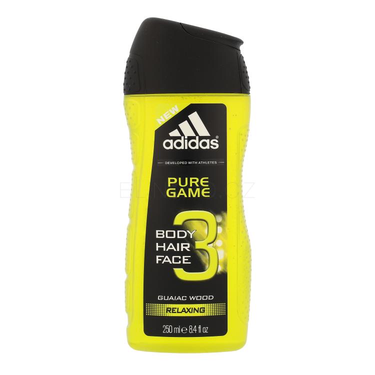 Adidas Pure Game 3in1 Sprchový gel pro muže 250 ml