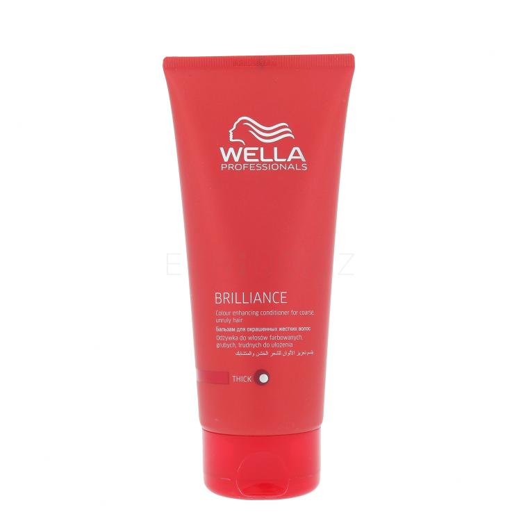 Wella Professionals Brilliance Thick Hair Kondicionér pro ženy 200 ml