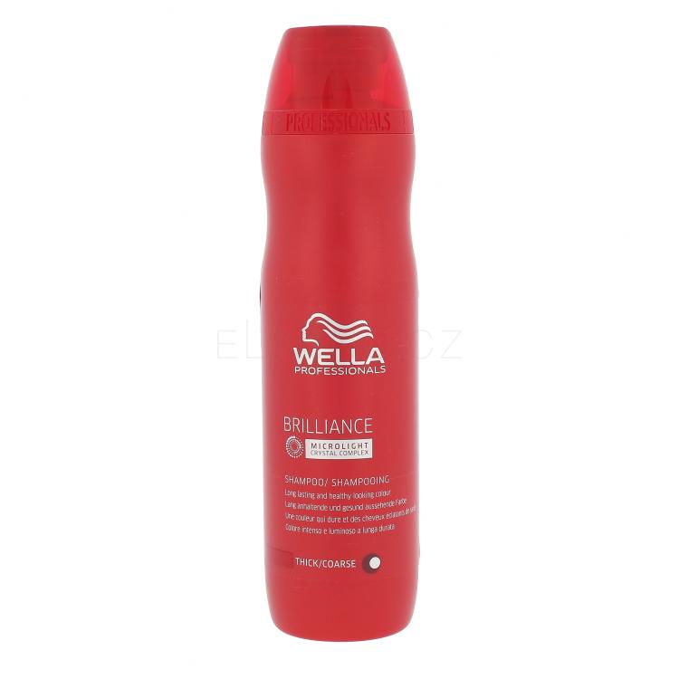Wella Professionals Brilliance Thick Hair Šampon pro ženy 250 ml