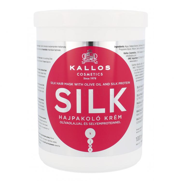 Kallos Cosmetics Silk Maska na vlasy pro ženy 1000 ml