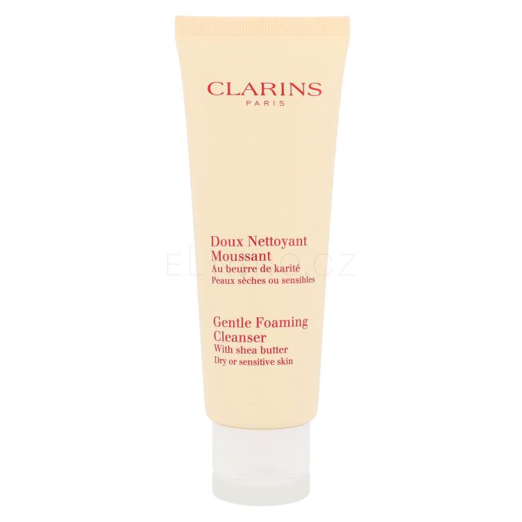 Clarins Gentle Foaming Cleanser Dry Skin Čisticí pěna pro ženy 125 ml tester