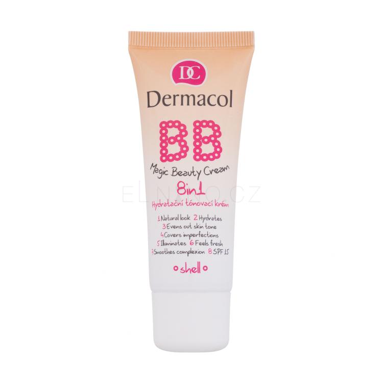 Dermacol BB Magic Beauty Cream SPF15 BB krém pro ženy 30 ml Odstín Shell
