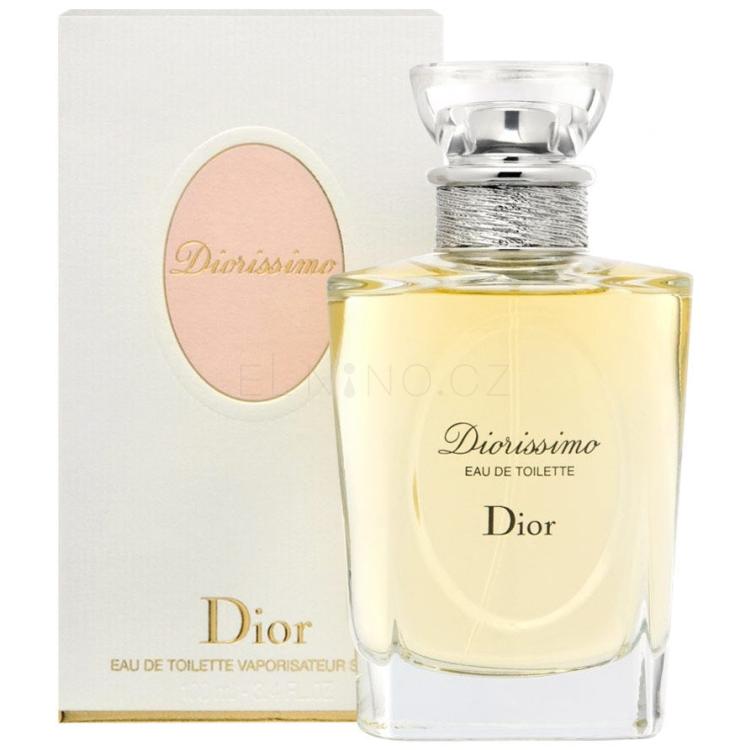 Christian Dior Les Creations de Monsieur Dior Diorissimo Toaletní voda pro ženy 100 ml poškozená krabička