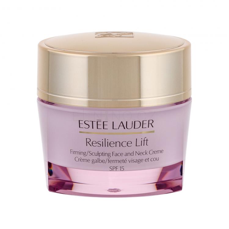 Estée Lauder Resilience Lift Face and Neck Creme SPF15 Denní pleťový krém pro ženy 50 ml