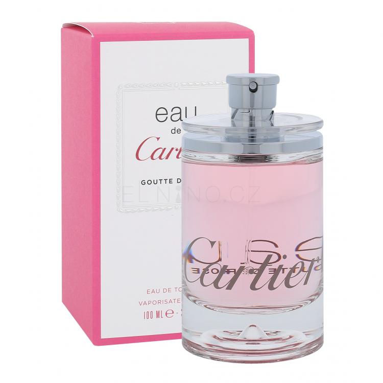 Cartier Eau De Cartier Goutte de Rose Toaletní voda pro ženy 100 ml