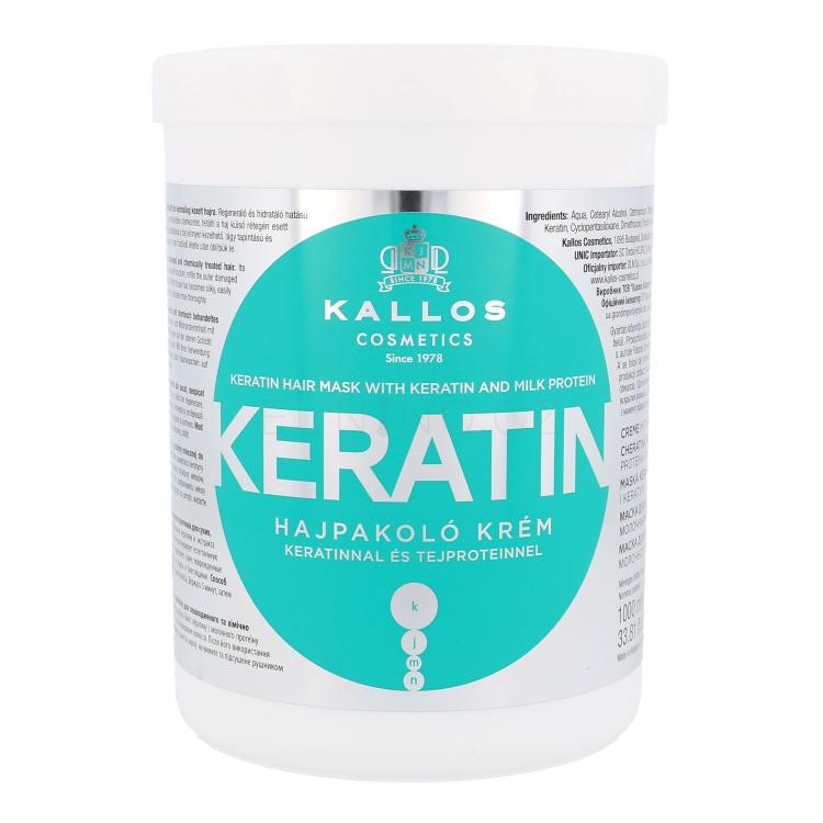 Kallos Cosmetics Keratin Maska na vlasy pro ženy 1000 ml